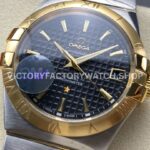 OM+ Factory Omega Constellation Men 123.20.35.20.01.001 38mm GoldSteel Black Dial (5) OM+ Factory Omega Constellation Men 123.20.35.20.01.001 38mm Gold Steel Black Dial
