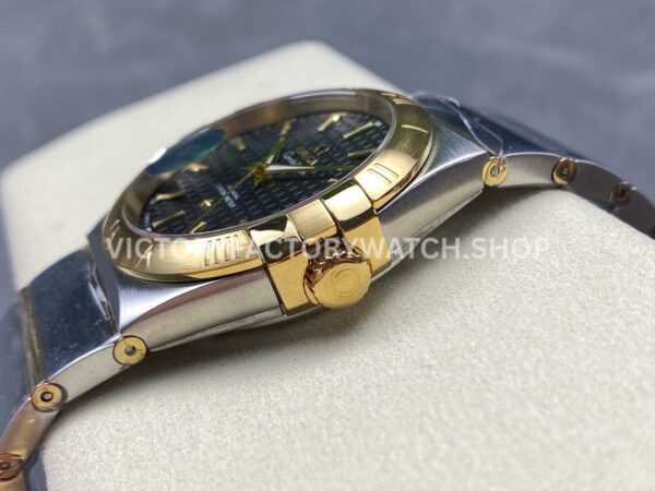 OM+ Factory Omega Constellation Men 123.20.35.20.01.001 38mm GoldSteel Black Dial (8) OM+ Factory Omega Constellation Men 123.20.35.20.01.001 38mm Gold Steel Black Dial