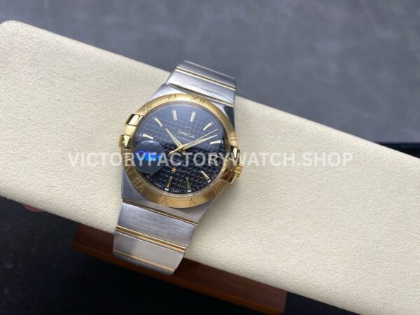 OM+ Factory Omega Constellation Men 123.20.35.20.01.001 38mm GoldSteel Black Dial (9) OM+ Factory Omega Constellation Men 123.20.35.20.01.001 38mm Gold Steel Black Dial