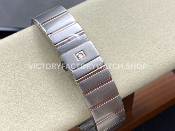 OM+ Factory Omega Constellation Men 123.20.38.21.01.001 38mm Rose GoldSteel Black Dial (4) OM+ Factory Omega Constellation Men 123.20.38.21.01.001 38mm Rose Gold Steel Black Dial