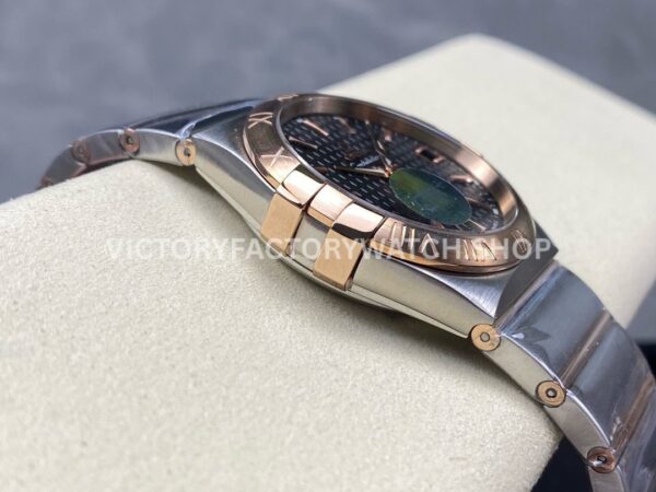 OM+ Factory Omega Constellation Men 123.20.38.21.01.001 38mm Rose GoldSteel Black Dial (8) OM+ Factory Omega Constellation Men 123.20.38.21.01.001 38mm Rose Gold Steel Black Dial
