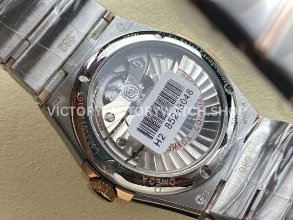 OM+ Factory Omega Constellation Men 123.20.38.21.01.001 38mm Rose GoldSteel Black Dial (9) OM+ Factory Omega Constellation Men 123.20.38.21.01.001 38mm Rose Gold Steel Black Dial