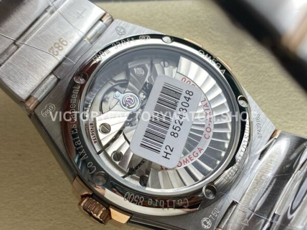 OM+ Factory Omega Constellation Men 123.20.38.21.02.001 38mm Rose GoldSteel Silver Dial (1) OM+ Factory Omega Constellation Men 123.20.38.21.02.001 38mm Rose Gold Steel Silver Dial
