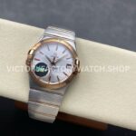 OM+ Factory Omega Constellation Men 123.20.38.21.02.001 38mm Rose GoldSteel Silver Dial (6) OM+ Factory Omega Constellation Men 123.20.38.21.02.001 38mm Rose Gold Steel Silver Dial