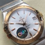 OM+ Factory Omega Constellation Men 123.20.38.21.02.001 38mm Rose GoldSteel Silver Dial (7) OM+ Factory Omega Constellation Men 123.20.38.21.02.001 38mm Rose Gold Steel Silver Dial