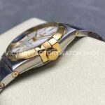 OM+ Factory Omega Constellation Men 123.20.38.21.02.002 38mm Gold Steel Silver Dial
