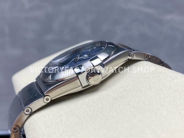 OM+ Factory Omega Constellation Men 123.20.38.21.02.004 38mm Full Steel Blue Dial (2) OM+ Factory Omega Constellation Men 123.20.38.21.02.004 38mm Full Steel Blue Dial