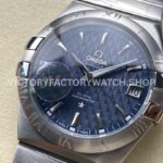 OM+ Factory Omega Constellation Men 123.20.38.21.02.004 38mm Full Steel Blue Dial (8) OM+ Factory Omega Constellation Men 123.20.38.21.02.004 38mm Full Steel Blue Dial