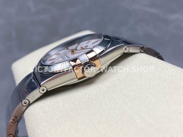 OM+ Factory Omega Constellation Men 123.20.38.21.02.004 38mm Full Steel Silver Dial (1) OM+ Factory Omega Constellation Men 123.20.38.21.02.004 38mm Full Steel Silver Dial