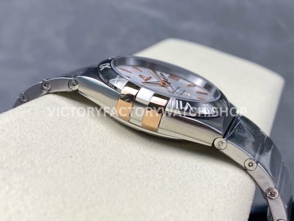 OM+ Factory Omega Constellation Men 123.20.38.21.02.004 38mm Full Steel Silver Dial (2) OM+ Factory Omega Constellation Men 123.20.38.21.02.004 38mm Full Steel Silver Dial