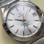 OM+ Factory Omega Constellation Men 123.20.38.21.02.004 38mm Full Steel Silver Dial (3) OM+ Factory Omega Constellation Men 123.20.38.21.02.004 38mm Full Steel Silver Dial