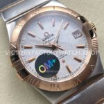 OM+ Factory Omega Constellation Men 123.20.38.21.02.007 38mm OM+ Factory Omega Constellation Men 123.20.38.21.02.007 38mm Ros OM+ Factory Omega Constellation Men 123.20.38.21.02.007 38mm Rose Gold Steel Silver Dial