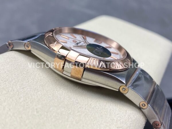 OM+ Factory Omega Constellation Men 123.20.38.21.02.007 38mm OM+ Factory Omega Constellation Men 123.20.38.21.02.007 38mm Ros (4) OM+ Factory Omega Constellation Men 123.20.38.21.02.007 38mm Rose Gold Steel Silver Dial