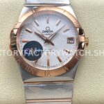 OM+ Factory Omega Constellation Men 123.20.38.21.02.007 38mm OM+ Factory Omega Constellation Men 123.20.38.21.02.007 38mm Ros (6) OM+ Factory Omega Constellation Men 123.20.38.21.02.007 38mm rose gold steel silver dial replica watch
