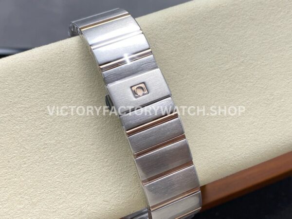 OM+ Factory Omega Constellation Men 123.20.38.21.02.008 38mm Rose GoldSteel Silver Dial (9) OM+ Factory Omega Constellation Men 123.20.38.21.02.008 38mm Rose Gold Steel Silver Dial