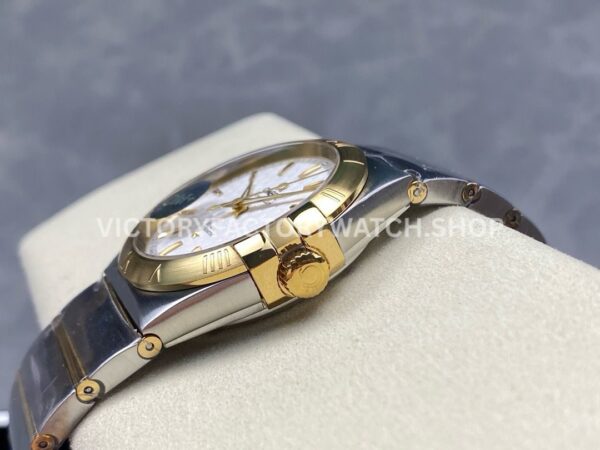 OM+ Factory Omega Constellation Men 123.20.38.21.02.009 38mm GoldSteel Silver Dial (8) OM+ Factory Omega Constellation Men 123.20.38.21.02.009 38mm Gold Steel Silver Dial