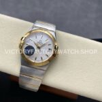 OM+ Factory Omega Constellation Men 123.20.38.21.02.009 38mm GoldSteel Silver Dial (9) OM+ Factory Omega Constellation Men 123.20.38.21.02.009 38mm Gold Steel Silver Dial