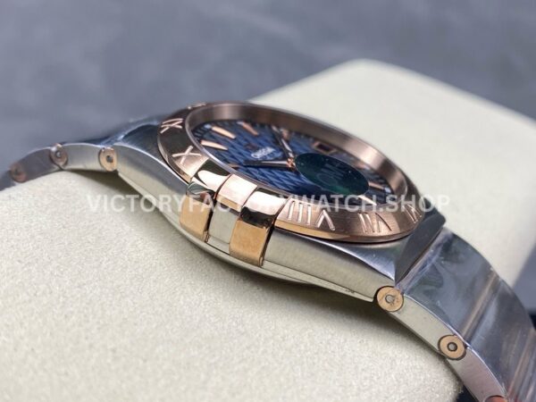 OM+ Factory Omega Constellation Men 123.20.38.21.03.001 38mm Rose GoldSteel Blue Dial (9) OM+ Factory Omega Constellation Men 123.20.38.21.03.001 38mm Rose Gold Steel Blue Dial