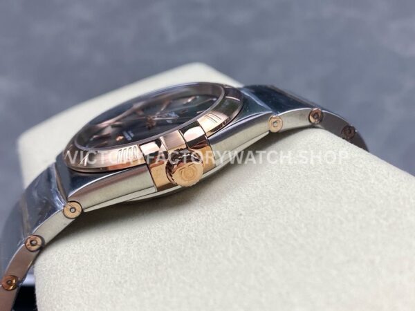 OM+ Factory Omega Constellation Men 123.20.38.21.06.001 38mm Rose GoldSteel Grey Dial (1) OM+ Factory Omega Constellation Men 123.20.38.21.06.001 38mm Rose Gold Steel Grey Dial
