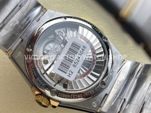 OM+ Factory Omega Constellation Men 123.20.38.21.06.001 38mm Yellow GoldSteel Grey Dial (1) OM+ Factory Omega Constellation Men 123.20.38.21.06.001 38mm Yellow Gold Steel Grey Dial