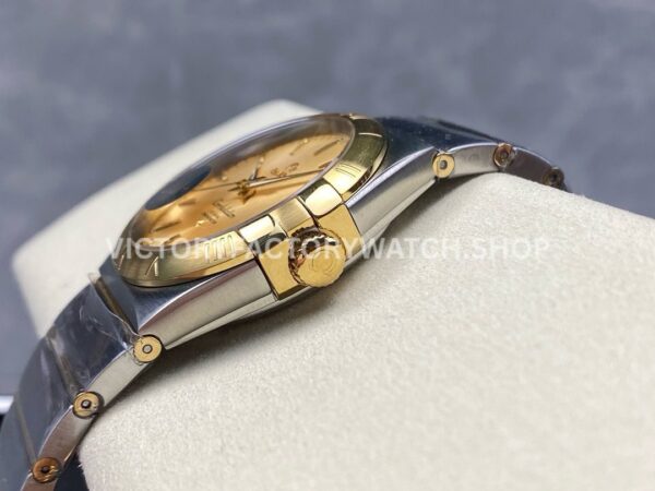 OM+ Factory Omega Constellation Men 123.20.38.21.08.001 38mm GoldSteel Champagne Dial (5) OM+ Factory Omega Constellation Men 123.20.38.21.08.001 38mm Gold Steel Champagne Dial