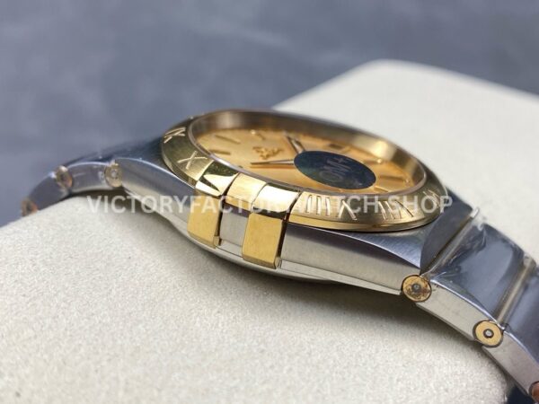 OM+ Factory Omega Constellation Men 123.20.38.21.08.001 38mm GoldSteel Champagne Dial (9) OM+ Factory Omega Constellation Men 123.20.38.21.08.001 38mm Gold Steel Champagne Dial