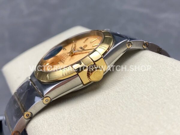 OM+ Factory Omega Constellation Men 123.20.38.21.08.002 38mm GoldSteel Gold Dial (3) OM+ Factory Omega Constellation Men 123.20.38.21.08.002 38mm Gold Steel Gold Dial