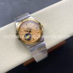 OM+ Factory Omega Constellation Men 123.20.38.21.08.002 38mm GoldSteel Gold Dial (4) OM+ Factory Omega Constellation Men 123.20.38.21.08.002 38mm Gold Steel Gold Dial