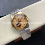 OM+ Factory Omega Constellation Men 123.20.38.21.08.002 38mm GoldSteel Gold Dial (5) OM+ Factory Omega Constellation Men 123.20.38.21.08.002 38mm Gold Steel Gold Dial