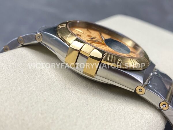 OM+ Factory Omega Constellation Men 123.20.38.21.08.002 38mm GoldSteel Gold Dial (6) OM+ Factory Omega Constellation Men 123.20.38.21.08.002 38mm Gold Steel Gold Dial