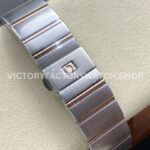 OM+ Factory Omega Constellation Men 123.20.38.21.52.002 38mm Rose GoldSteel Diamond Silver Dial (1) OM+ Factory Omega Constellation Men 123.20.38.21.52.002 38mm Rose Gold Steel Diamond Silver Dial