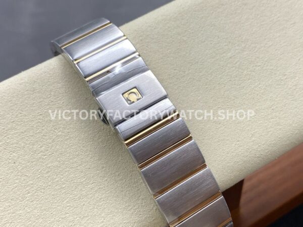 OM+ Factory Omega Constellation Men 123.20.38.21.58.001 38mm GoldSteel Diamond Gold Dial (4) OM+ Factory Omega Constellation Men 123.20.38.21.58.001 38mm Gold Steel Diamond Gold Dial