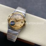OM+ Factory Omega Constellation Men 123.20.38.21.58.001 38mm GoldSteel Diamond Gold Dial (5) OM+ Factory Omega Constellation Men 123.20.38.21.58.001 38mm Gold Steel Diamond Gold Dial