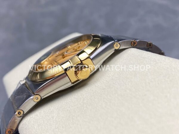 OM+ Factory Omega Constellation Men 123.20.38.21.58.001 38mm GoldSteel Diamond Gold Dial (6) OM+ Factory Omega Constellation Men 123.20.38.21.58.001 38mm Gold Steel Diamond Gold Dial