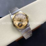OM+ Factory Omega Constellation Men 123.20.38.21.58.001 38mm GoldSteel Diamond Gold Dial (7) OM+ Factory Omega Constellation Men 123.20.38.21.58.001 38mm Gold Steel Diamond Gold Dial