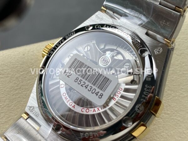 OM+ Factory Omega Constellation Men 123.20.38.21.58.001 38mm GoldSteel Diamond Gold Dial (8) OM+ Factory Omega Constellation Men 123.20.38.21.58.001 38mm Gold Steel Diamond Gold Dial
