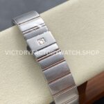 OM+ Factory Omega Constellation Men 123.25.38.21.52.001 38mm Diamond Bezel Rose GoldSteel Diamond Silve (4) OM+ Factory Omega Constellation Men 123.25.38.21.52.001 38mm Diamond Bezel Rose Gold Steel Diamond Silver Dial