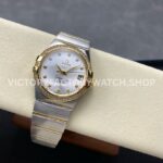 OM+ Factory Omega Constellation Men 123.25.38.21.52.001 38mm Diamond Bezel Yellow GoldSteel Diam (5) OM+ Factory Omega Constellation Men 123.25.38.21.52.001 38mm Diamond Bezel Yellow Gold Steel Diamond Silver Dial