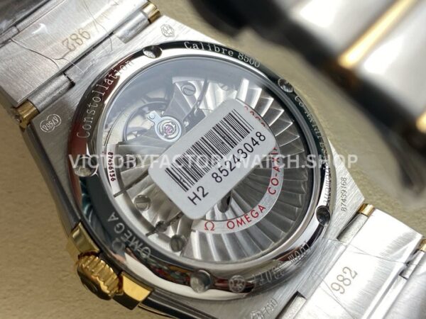 OM+ Factory Omega Constellation Men 123.25.38.21.58.001 38mm Diamond Bezel GoldSteel Diamond Champag (5) OM+ Factory Omega Constellation Men 123.25.38.21.58.001 38mm Diamond Bezel Gold Steel Diamond Champagne Dial