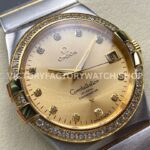 OM+ Factory Omega Constellation Men 123.25.38.21.58.001 38mm Diamond Bezel GoldSteel Diamond Champag (7) OM+ Factory Omega Constellation Men 123.25.38.21.58.001 38mm Diamond Bezel Gold Steel Diamond Champagne Dial