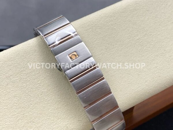 OM+ Factory Omega Constellation Men 123.25.38.21.63.001 38mm Diamond Bezel Rose GoldSteel Diamond Brown OM+ Factory Omega Constellation Men 123.25.38.21.63.001 38mm Diamond Bezel Rose Gold Steel Diamond Brown Dial