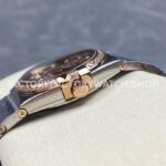 OM+ Factory Omega Constellation Men 123.25.38.21.63.001 38mm Diamond Bezel Rose GoldSteel Diamond Brown (4) OM+ Factory Omega Constellation Men 123.25.38.21.63.001 38mm Diamond Bezel Rose Gold Steel Diamond Brown Dial