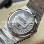 OM+ Factory Omega Constellation Men 123.25.38.21.63.001 38mm Diamond Bezel Rose GoldSteel Diamond Brown (8) OM+ Factory Omega Constellation Men 123.25.38.21.63.001 38mm Diamond Bezel Rose Gold Steel Diamond Brown Dial