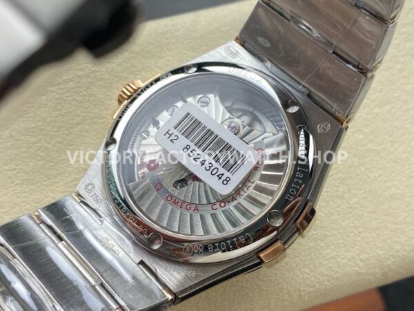 OM+ Factory Omega Constellation Men 123.25.38.21.63.001 38mm Diamond Bezel Rose GoldSteel Diamond Brown (8) OM+ Factory Omega Constellation Men 123.25.38.21.63.001 38mm Diamond Bezel Rose Gold Steel Diamond Brown Dial