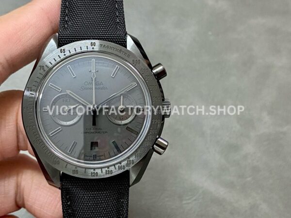OM Factory Omega Speedmaster Dark Side Of The Moon 311.92.44.51.01.005 44.25mm Ceramic Textile St (9) OM Factory Omega Speedmaster Dark Side Of The Moon 311.92.44.51.01.005 44.25mm ceramic textile strap black dial replica watch