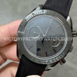 OM Factory Omega Speedmaster Dark Side Of The Moon 311.92.44.51.01.005 44.25mm Ceramic Textile Stra (1) OM Factory Omega Speedmaster Dark Side Of The Moon 311.92.44.51.01.005 44.25mm Ceramic Textile Strap Black Dial