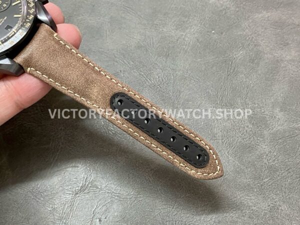 OM Factory Omega Speedmaster Dark Side Of The Moon 311.92.44.51.01.006 44.25mm Ceramic Leather St (4) OM Factory Omega Speedmaster Dark Side Of The Moon 311.92.44.51.01.006 44.25mm Ceramic Leather Strap Black Dial