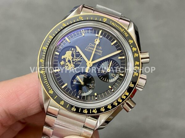 OM Factory Omega Speedmaster Professional Moonwatch 310.20.42.50.01.001 42mm Full Steel Black Dial