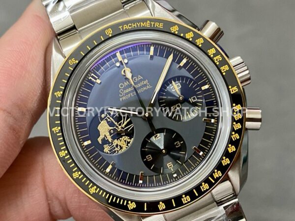 OM Factory Omega Speedmaster Professional Moonwatch 310.20.42.50.01.001 42mm Full Steel Black Dial