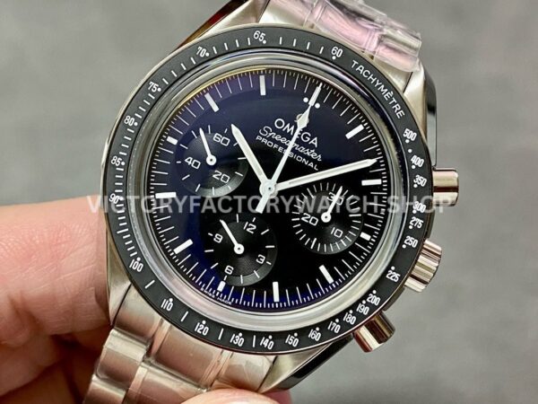 OM Factory Omega Speedmaster Professional Moonwatch 310.30.42.50.01.002 42mm Full Steel Black Dial (4) OM Factory Omega Speedmaster Professional Moonwatch 310.30.42.50.01.002 42mm Full Steel Black Dial